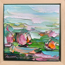 Load image into Gallery viewer, Water lilies No 131 ( FRAMED )