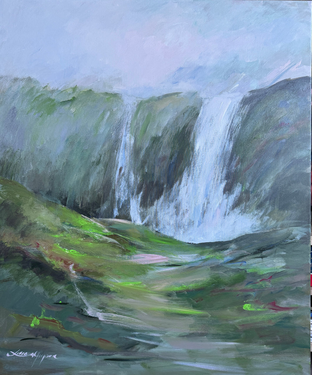 Iceland - Seljalandsfoss waterfalls