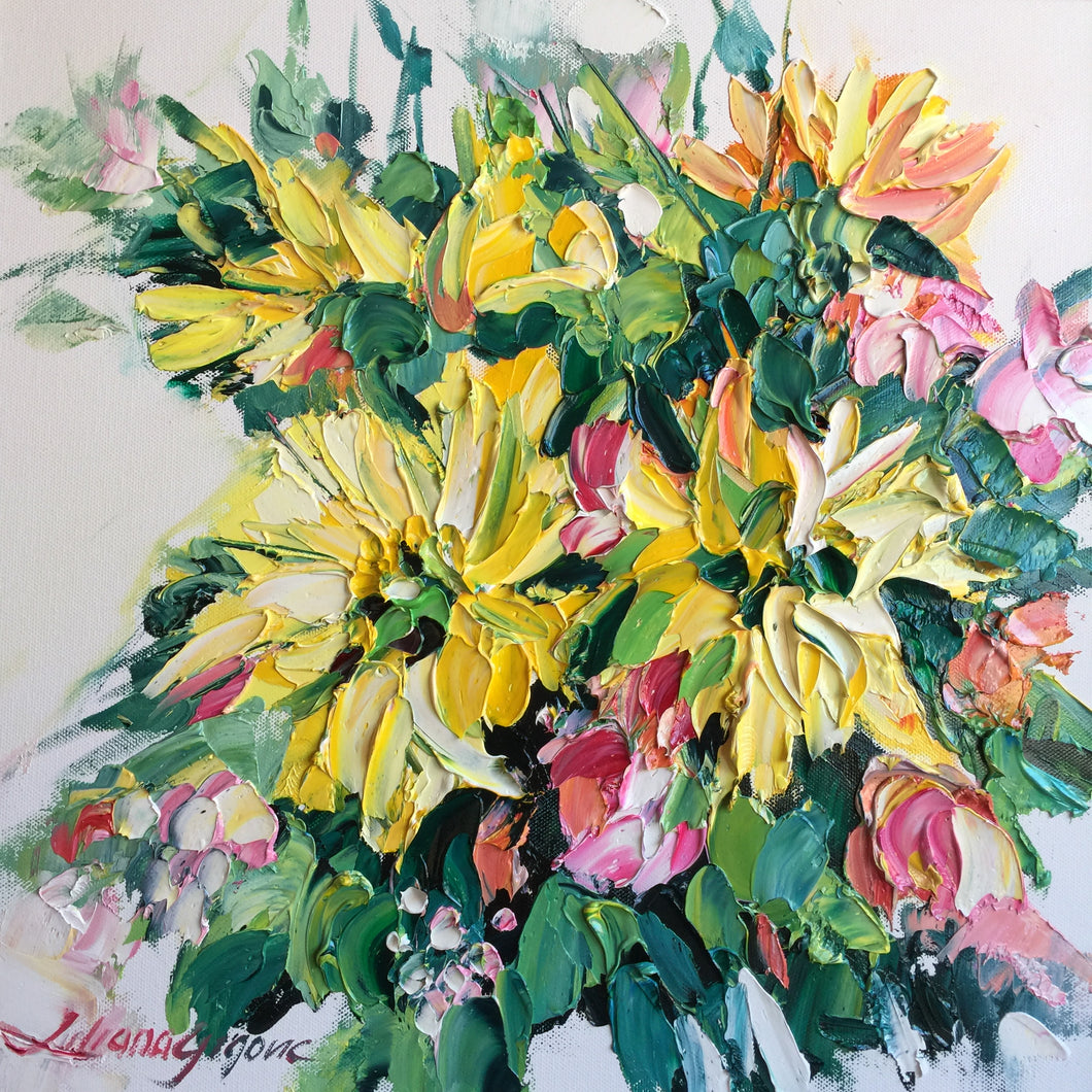 Yellow gerberas